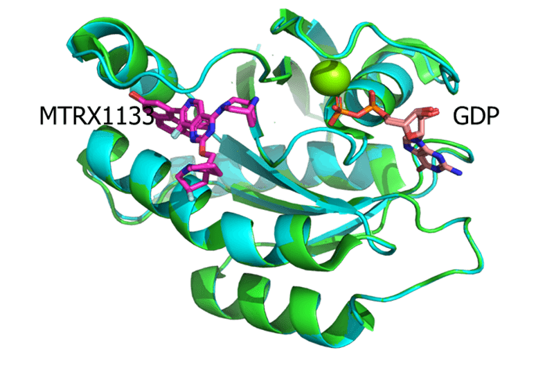 KRAS-G12D-RTX1133-共结晶与MRTX1133（7RPZ，PDB）的结构比力.png